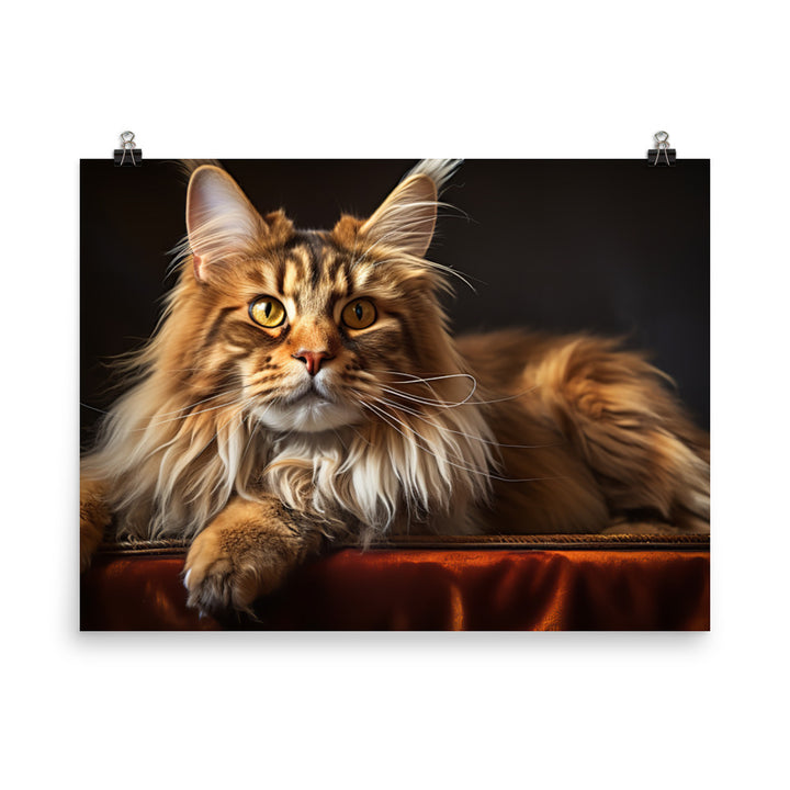 Maine Coon Photo paper poster - PosterfyAI.com