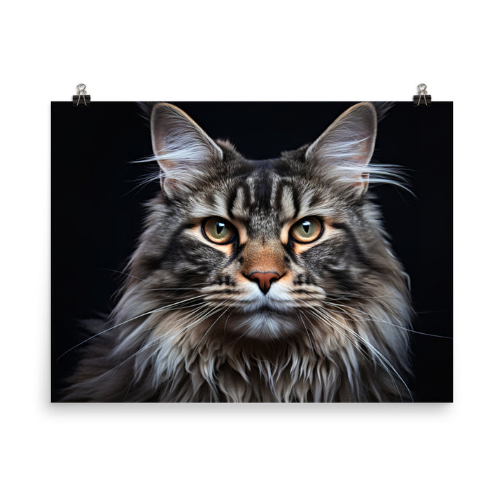 Maine Coon Photo paper poster - PosterfyAI.com