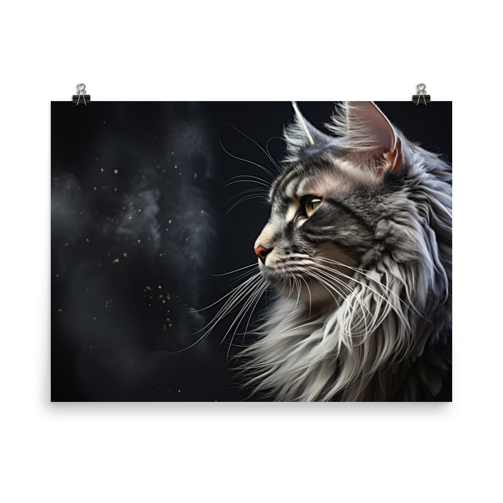 Maine Coon Photo paper poster - PosterfyAI.com
