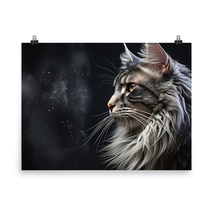 Maine Coon Photo paper poster - PosterfyAI.com