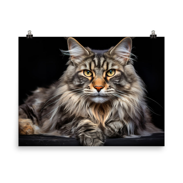 Maine Coon Photo paper poster - PosterfyAI.com