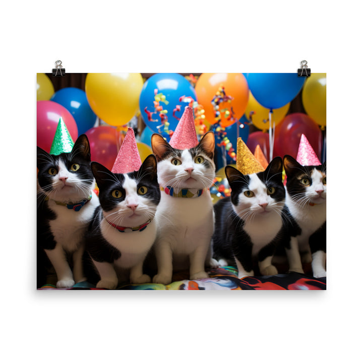 Japanese Bobtail Photo paper poster - PosterfyAI.com