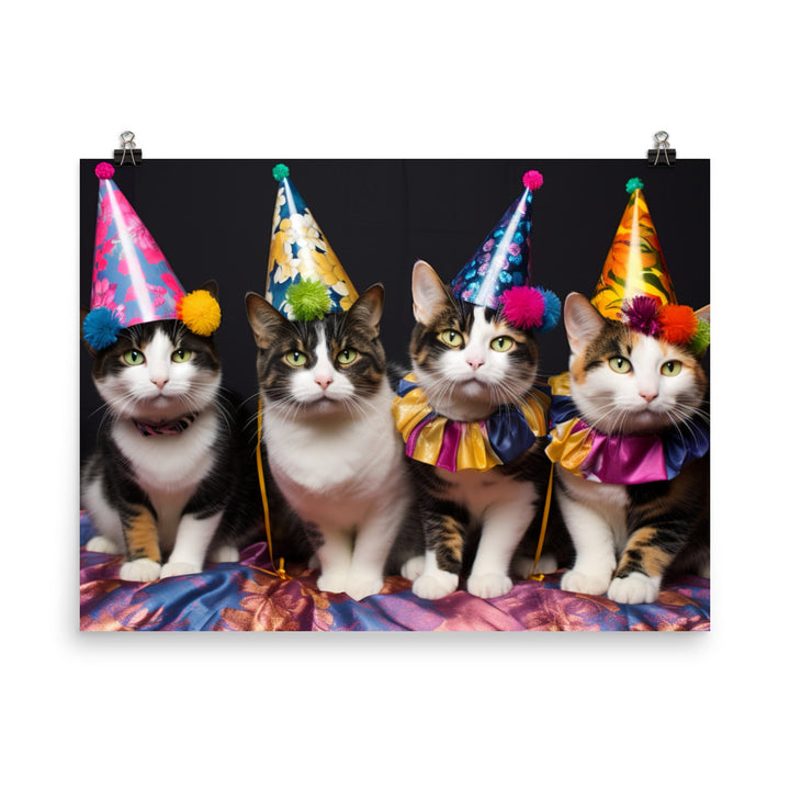 Japanese Bobtail Photo paper poster - PosterfyAI.com