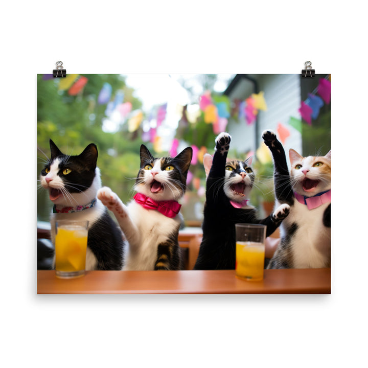 Japanese Bobtail Photo paper poster - PosterfyAI.com