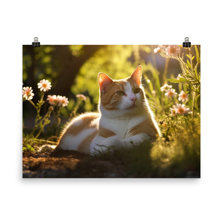 Japanese Bobtail Photo paper poster - PosterfyAI.com