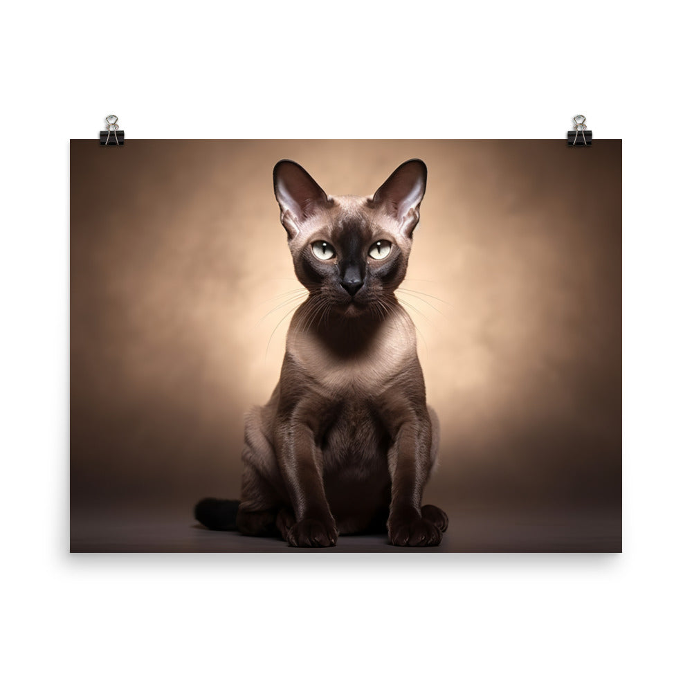 Tonkinese Photo paper poster - PosterfyAI.com