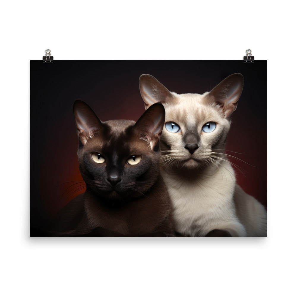 Tonkinese Photo paper poster - PosterfyAI.com