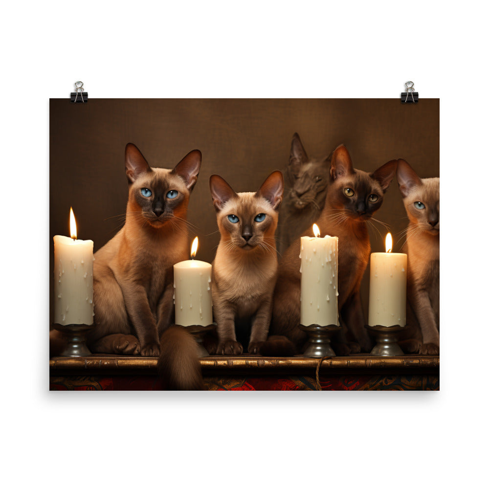 Tonkinese Photo paper poster - PosterfyAI.com