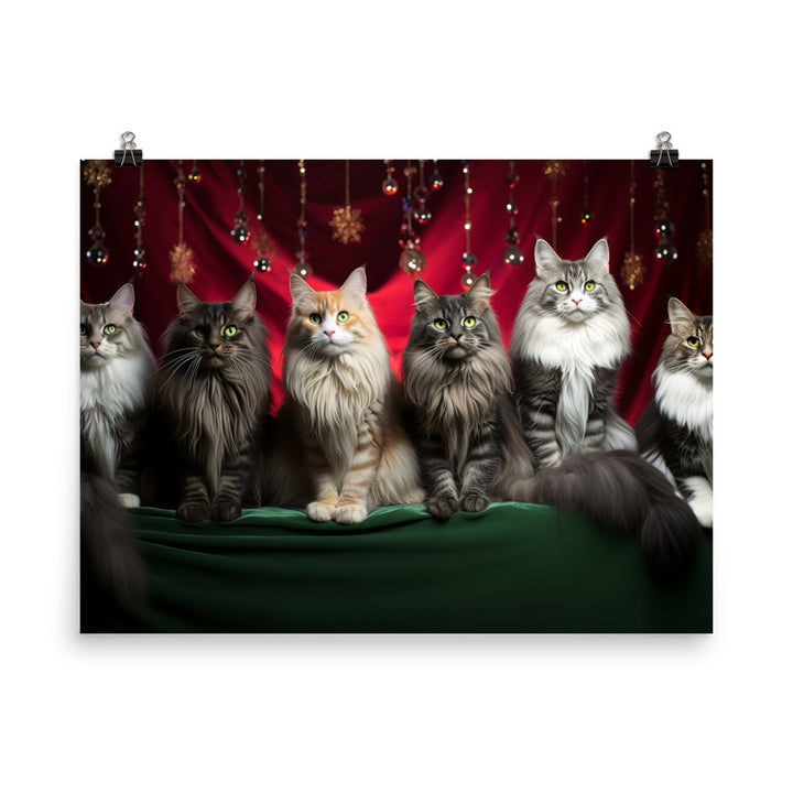 Norwegian Forest Photo paper poster - PosterfyAI.com