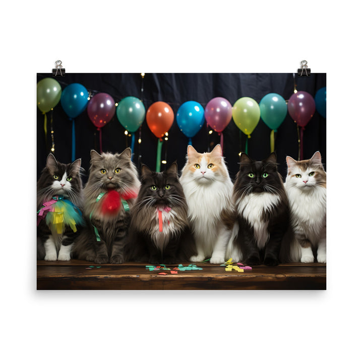 Norwegian Forest Photo paper poster - PosterfyAI.com