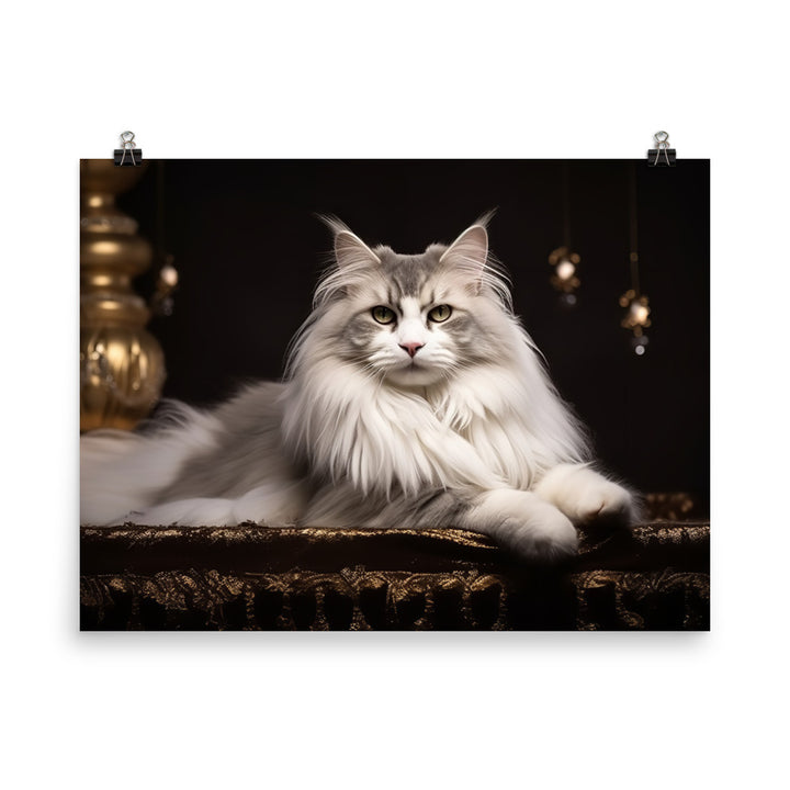 Norwegian Forest Photo paper poster - PosterfyAI.com