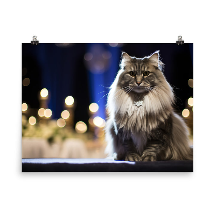 Norwegian Forest Photo paper poster - PosterfyAI.com