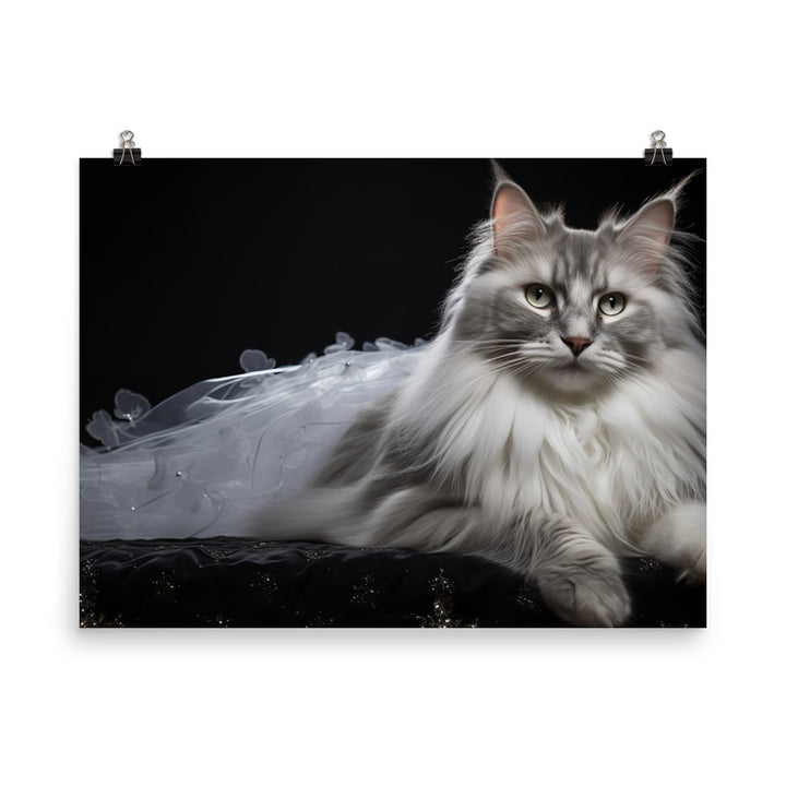 Norwegian Forest Photo paper poster - PosterfyAI.com