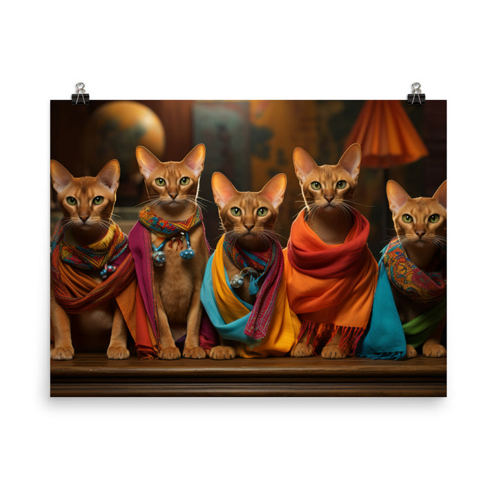 Abyssinian Photo paper poster - PosterfyAI.com
