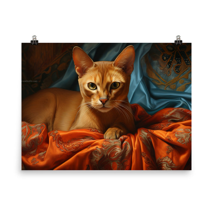 Abyssinian Photo paper poster - PosterfyAI.com