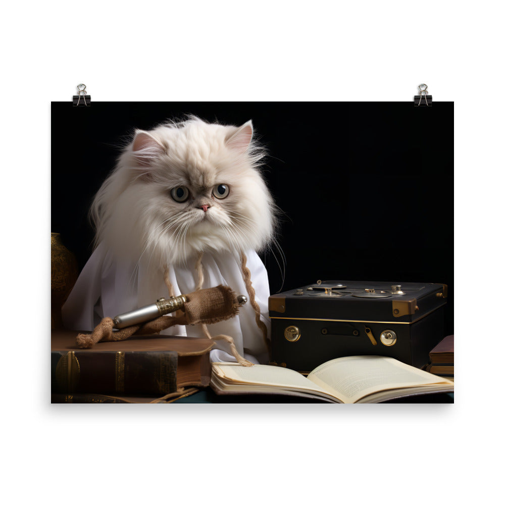 Persian Student Photo paper poster - PosterfyAI.com