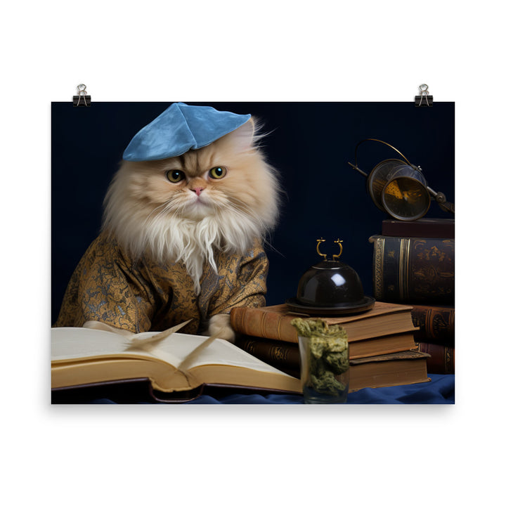 Persian Student Photo paper poster - PosterfyAI.com