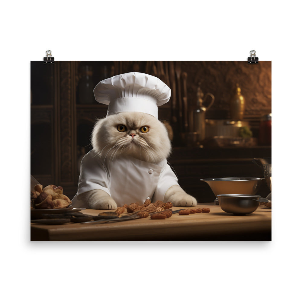Persian Chef Photo paper poster - PosterfyAI.com