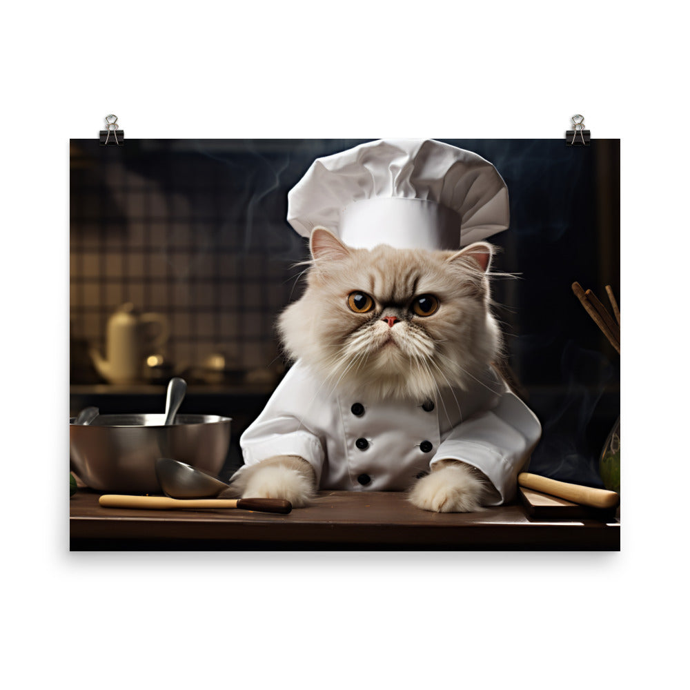 Persian Chef Photo paper poster - PosterfyAI.com