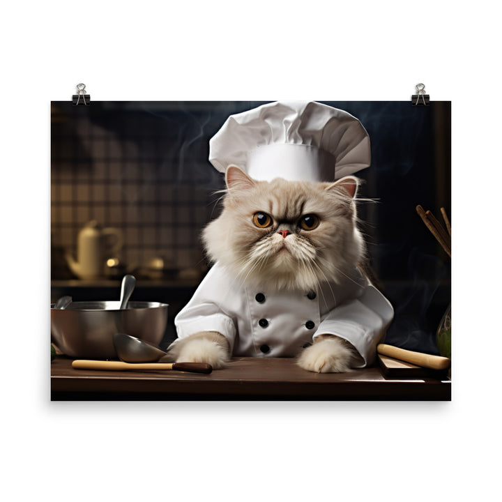 Persian Chef Photo paper poster - PosterfyAI.com