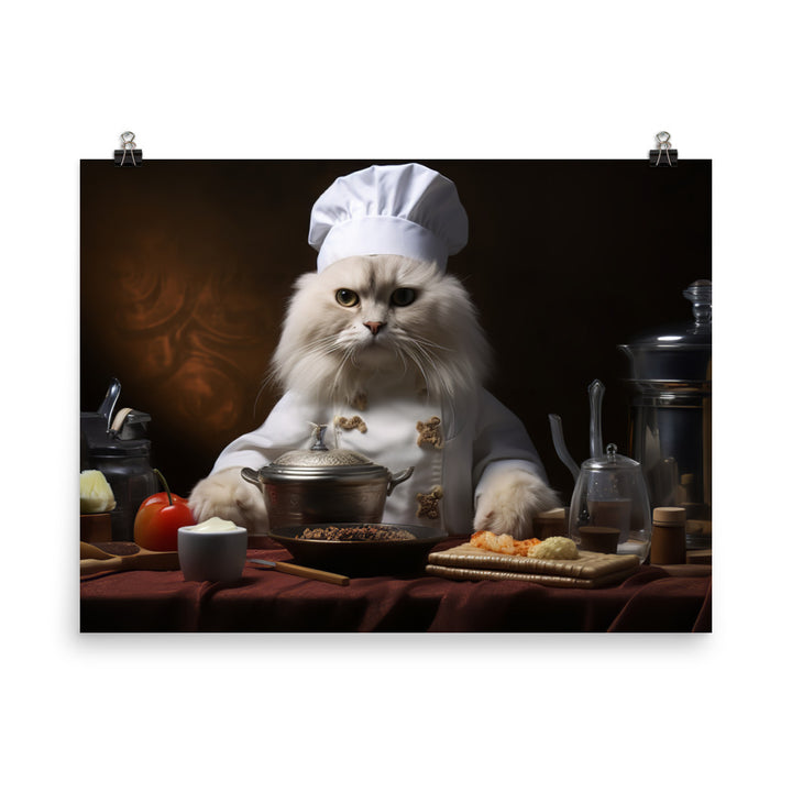Persian Chef Photo paper poster - PosterfyAI.com