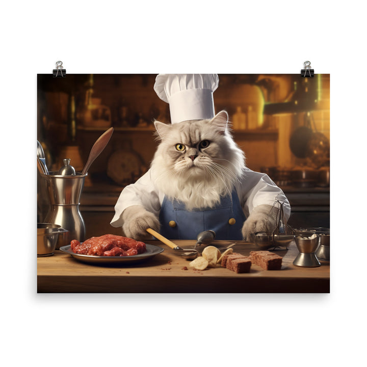 Persian Chef Photo paper poster - PosterfyAI.com