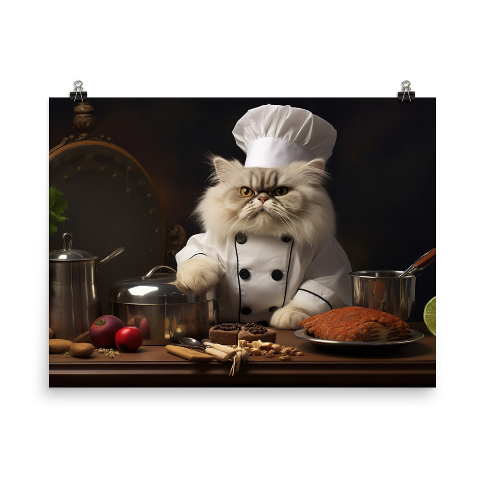 Persian Chef Photo paper poster - PosterfyAI.com