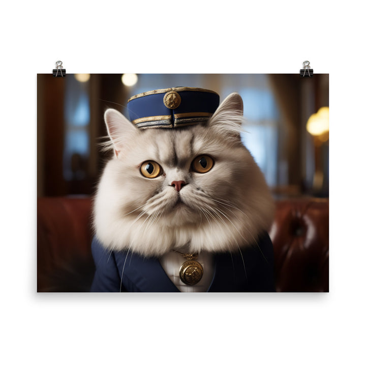 Persian Cabin Crew Photo paper poster - PosterfyAI.com