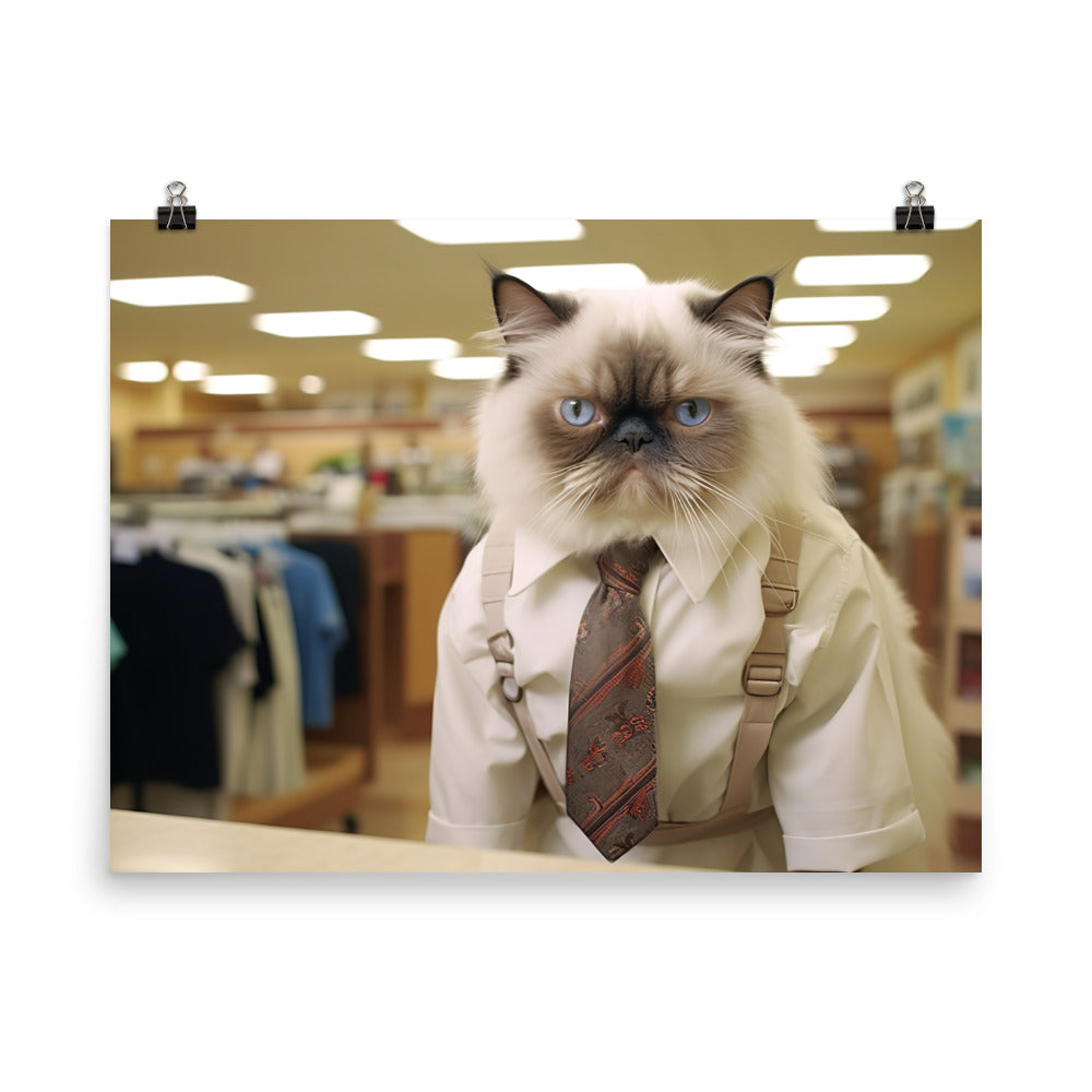 Himalayan Sales Consultant Photo paper poster - PosterfyAI.com