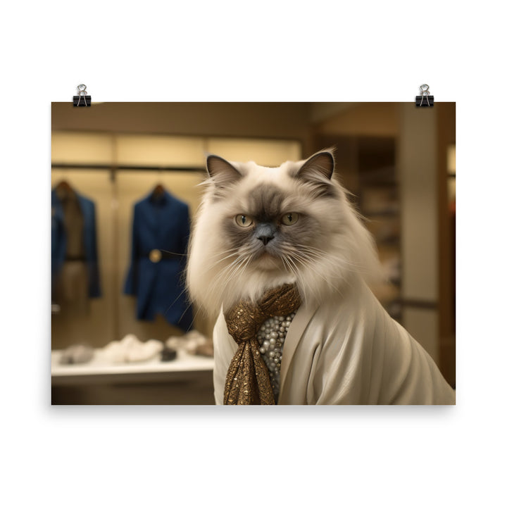 Himalayan Sales Consultant Photo paper poster - PosterfyAI.com