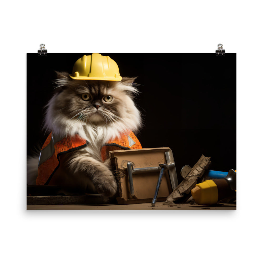 Himalayan Contractor Photo paper poster - PosterfyAI.com