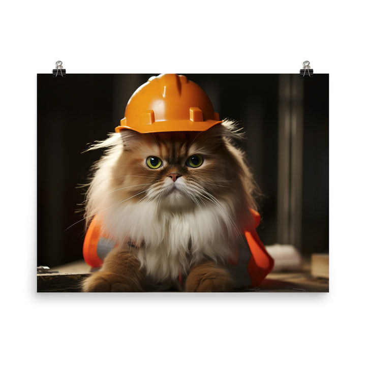 Himalayan Contractor Photo paper poster - PosterfyAI.com