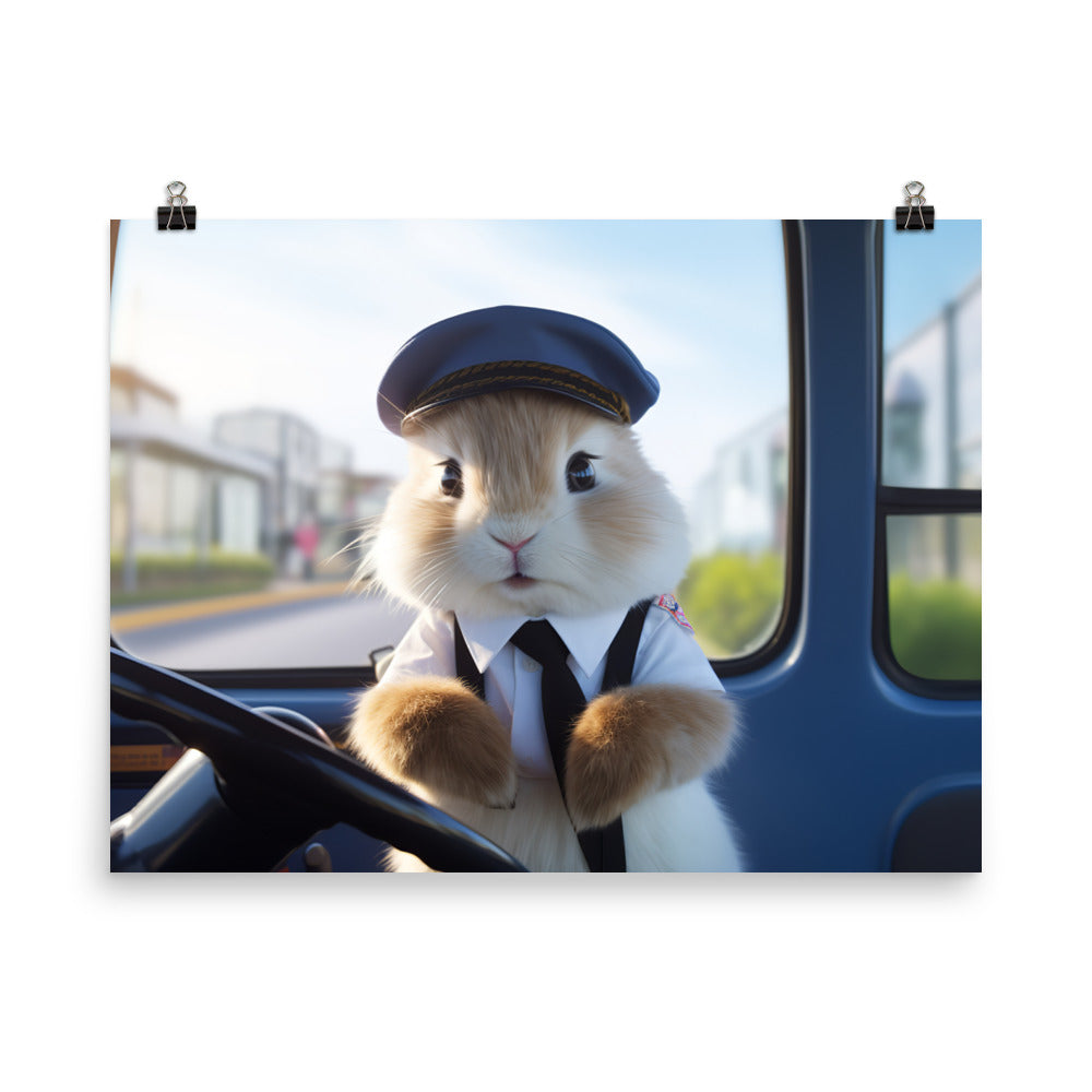 Lionhead Transit Operator Photo paper poster - PosterfyAI.com