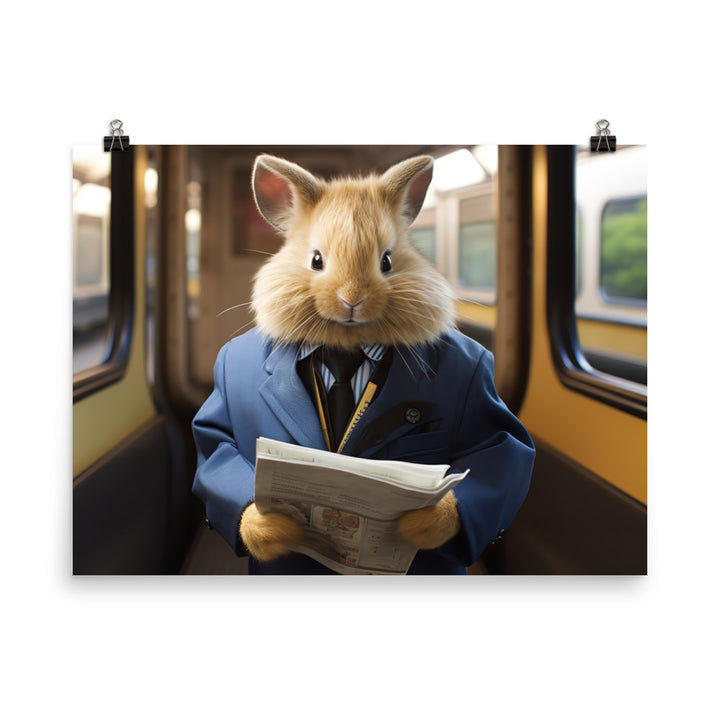 Lionhead Transit Operator Photo paper poster - PosterfyAI.com