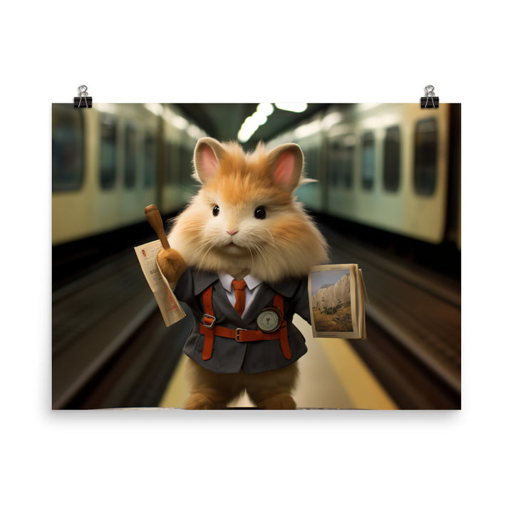 Lionhead Transit Operator Photo paper poster - PosterfyAI.com