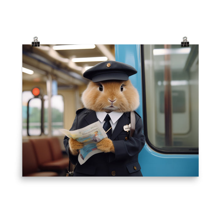 Lionhead Transit Operator Photo paper poster - PosterfyAI.com