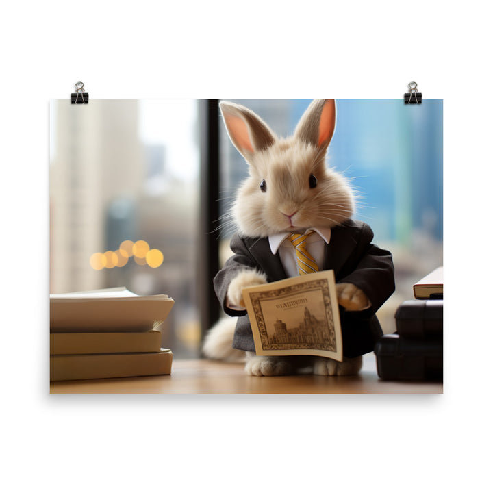 Lionhead Sales Consultant Photo paper poster - PosterfyAI.com