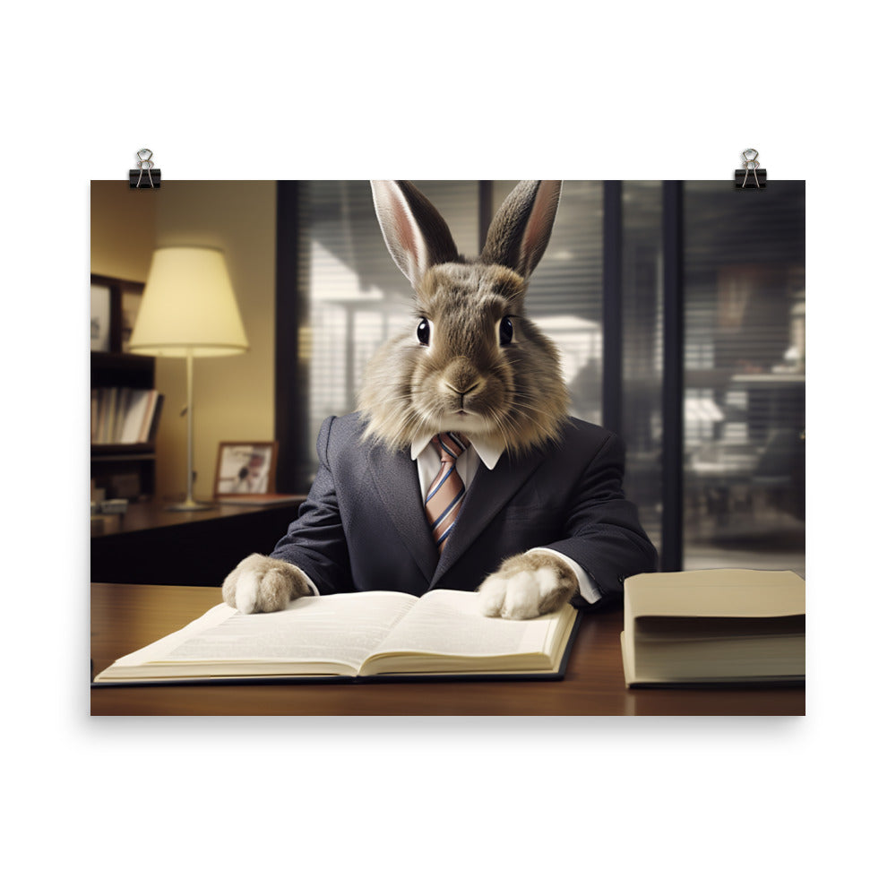 Lionhead Sales Consultant Photo paper poster - PosterfyAI.com