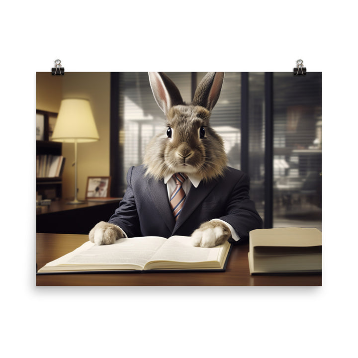 Lionhead Sales Consultant Photo paper poster - PosterfyAI.com