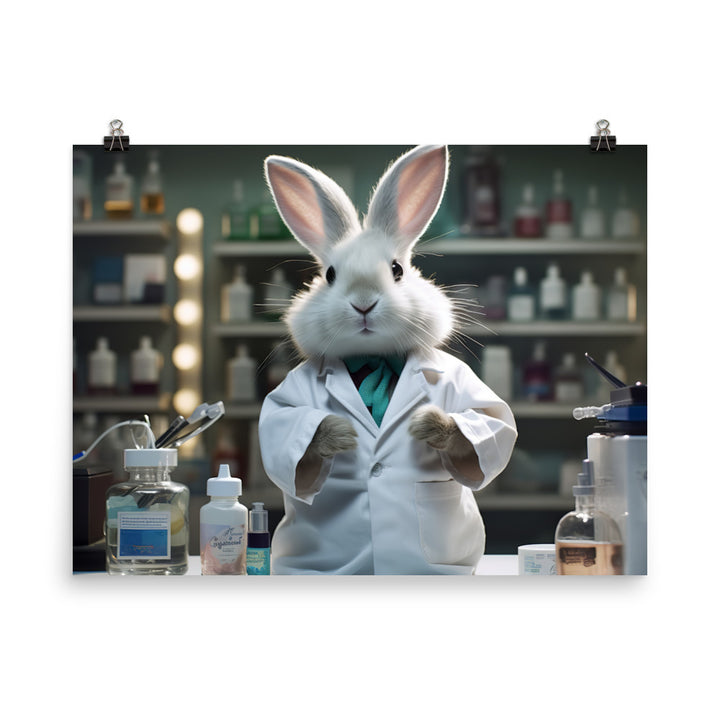 Lionhead Pharmacist Photo paper poster - PosterfyAI.com