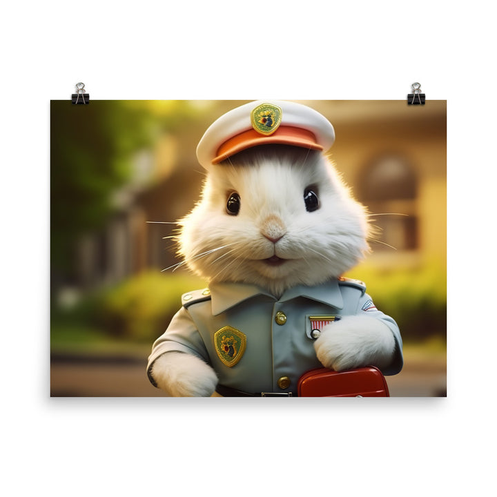 Lionhead Paramedic Photo paper poster - PosterfyAI.com