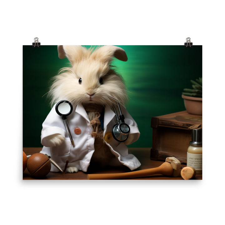 Lionhead Doctor Photo paper poster - PosterfyAI.com