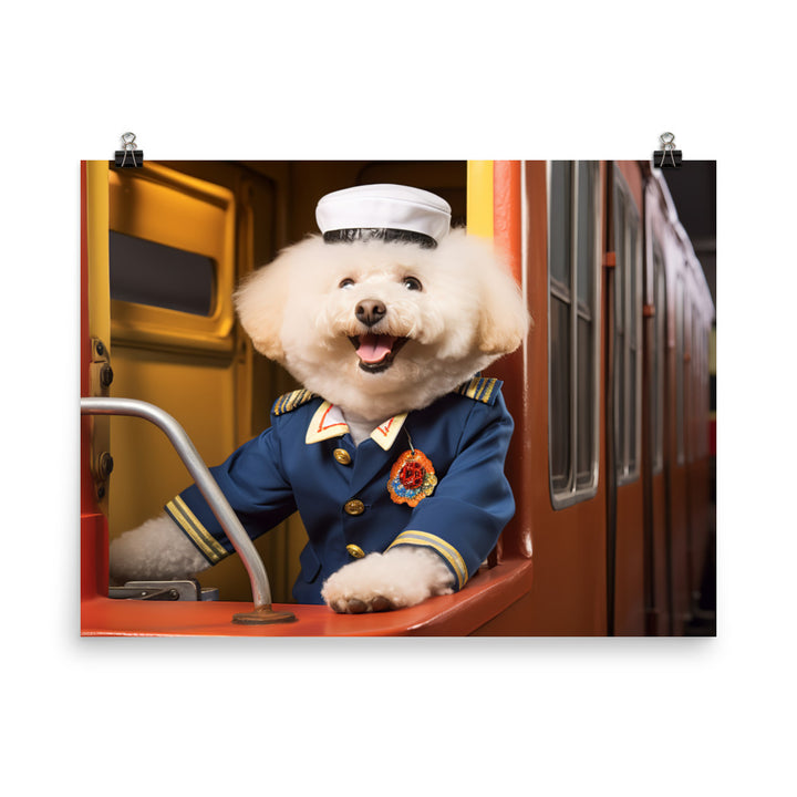 Poodle Transit Operator Photo paper poster - PosterfyAI.com
