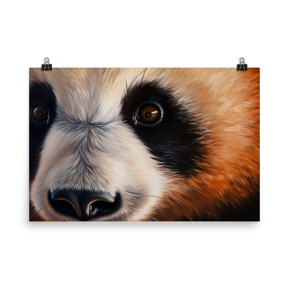 Pandas World photo paper poster - Posterfy.AI