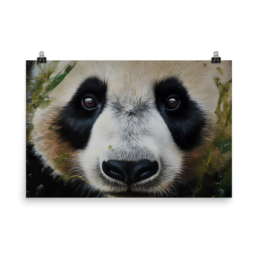 Pandas World photo paper poster - Posterfy.AI