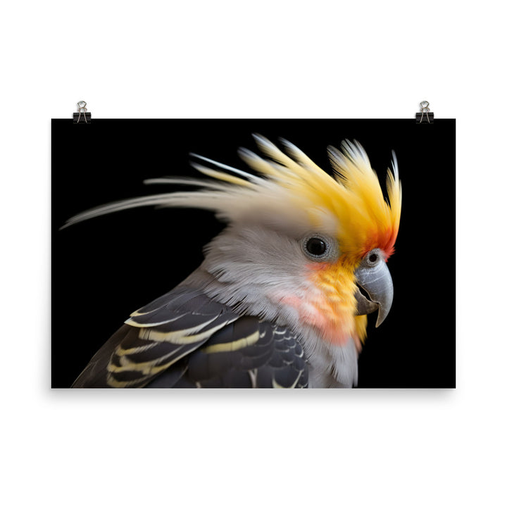 The Beauty of Cockatiel Color photo paper poster - Posterfy.AI