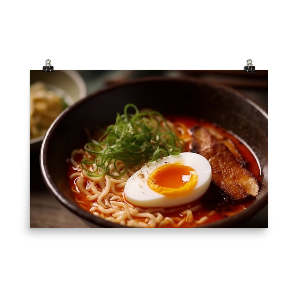 Kimchi Ramen photo paper poster - Posterfy.AI