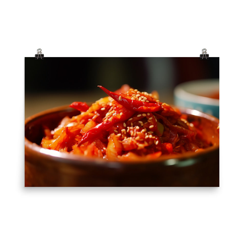 Kimchi Heaven photo paper poster - Posterfy.AI