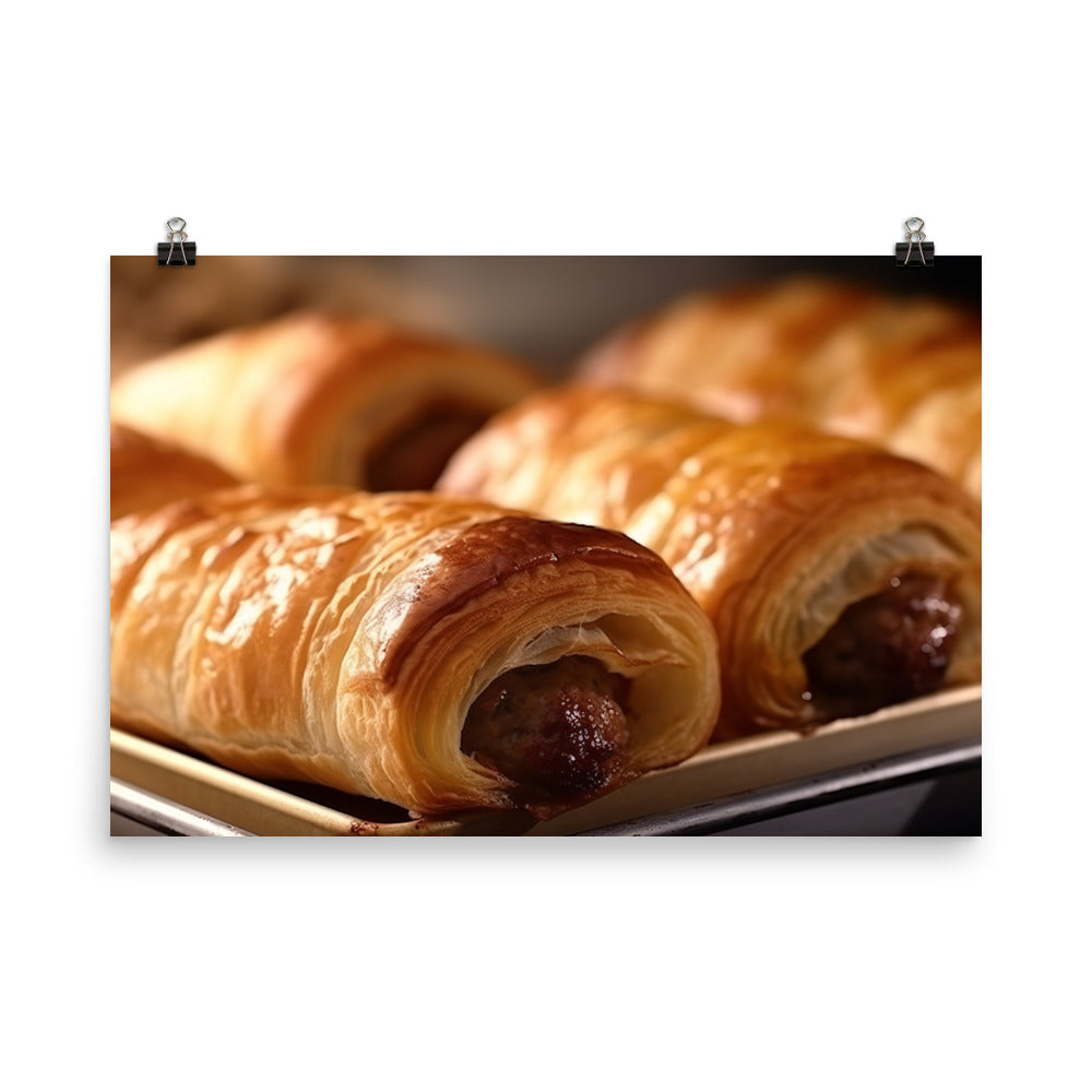 Sausage Roll photo paper poster - Posterfy.AI