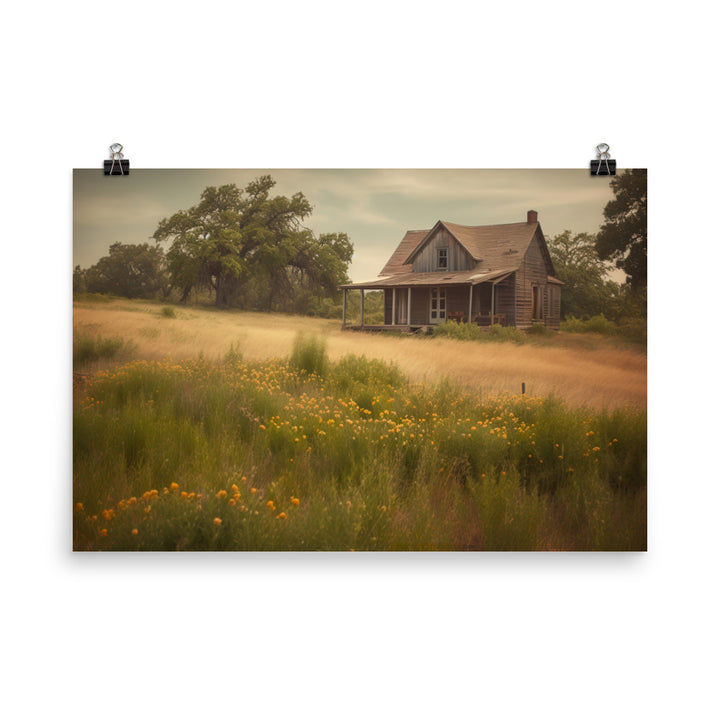 Rustic Retreat photo paper poster - Posterfy.AI